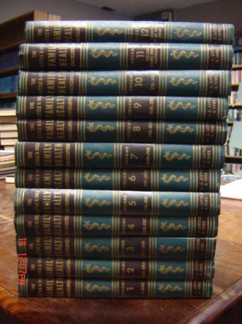 Family Health Encyclopedia - 12 Volumes - 1956