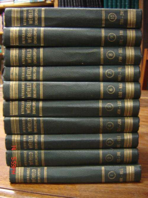 Afrikaanse Wereld Ensiklopedie Vol 1 - 10 - 1961