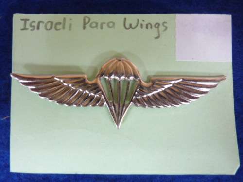 3) ISRAELI PARA TROOPERS METAL WINGS-BOTH PINS-LOW START!