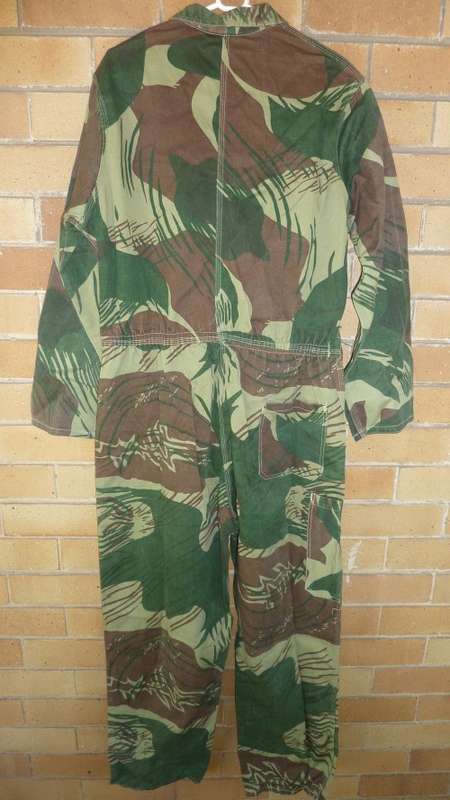 1) A SCARCE RHODESIAN ARMY OVERALL-ORIGINAL(BRUSHSTROKE)-MEDIUM-LOW START!