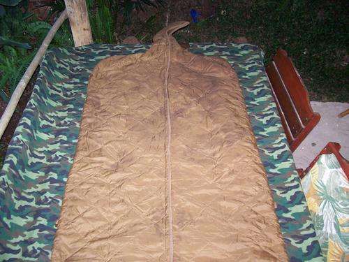 S.A.D.F.SLEEPING BAG WITH HOOD.(Used in Bush War) pre 1994.