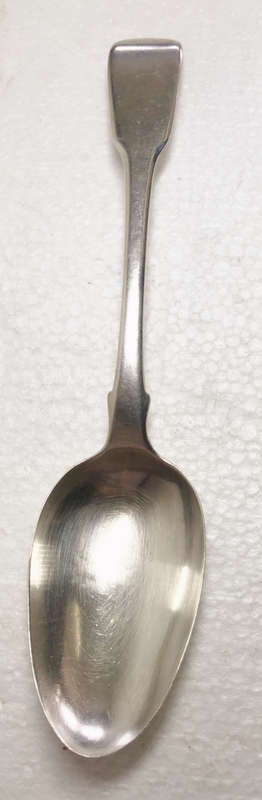 Georgian Silver Serving Spoon Hallmarked London 1827