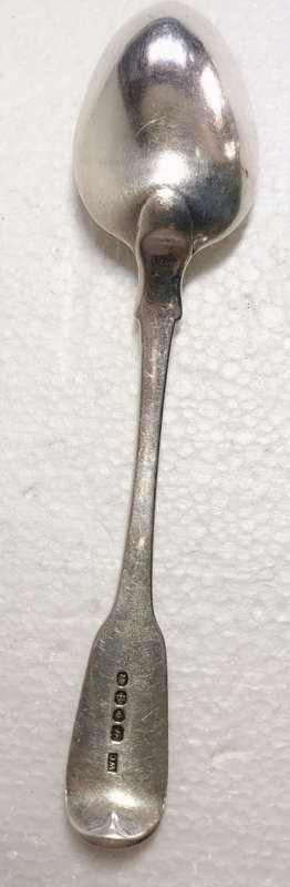 Georgian Silver Serving Spoon Hallmarked London 1827