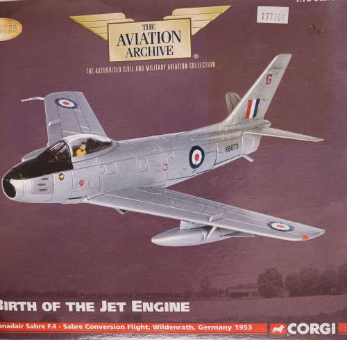DIE-CAST CORGI LIMITED EDITION CANADAIR SABRE F.4