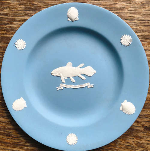 COLLECTION OF MISS M COURTENAY-LATIMER ON THE WEDGWOOD COELACANTH PLATE