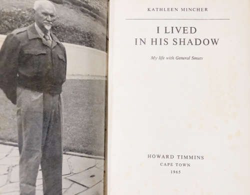 I LIVED IN HIS SHADOW BY KATHLEEN MINCHER FIRST EDITION