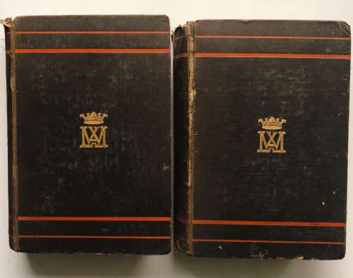 1893 THE STORY OF TWO NOBLE LIVES BY AUGUSTUS J C HARE TWO VOLUMES