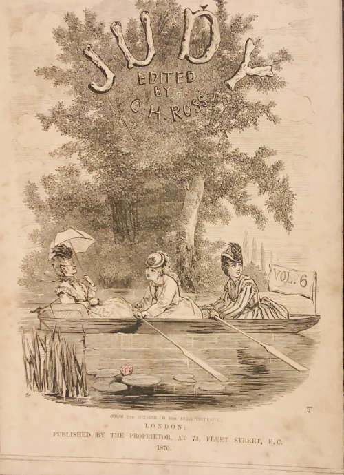 1870 JUDY PRODESSE DELECTANDO EDITED BY C H ROSS