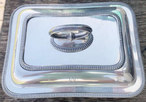 MAPPIN & WEBB SILVER PLATED ENTREE DISH