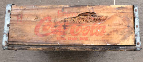COCA COLA WOODEN CRATE
