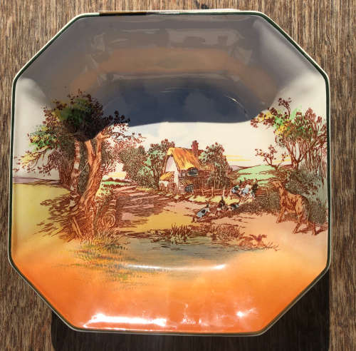 ROYAL DOULTON RUSTIC ENGLAND BOWL