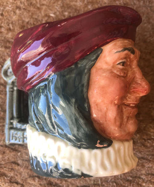 ROYAL DOULTON MEDIUM CHARACTER JUG SIMON THE CELLARER