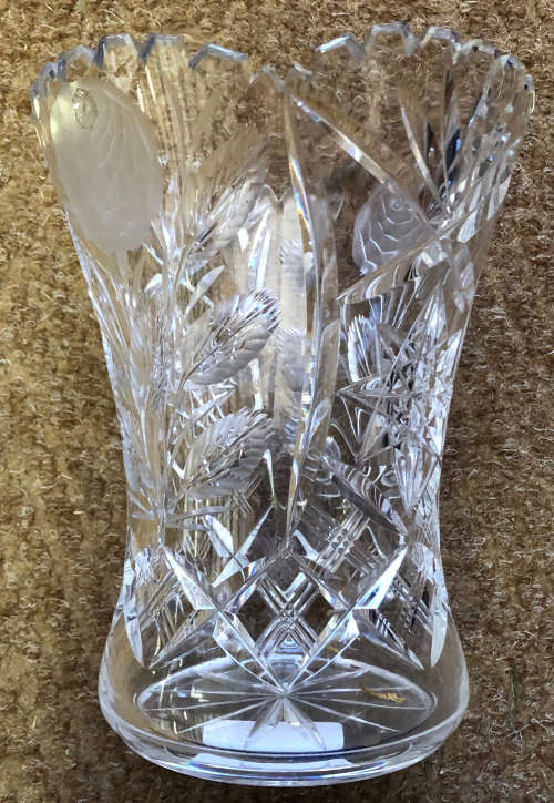 CRYSTAL VASE