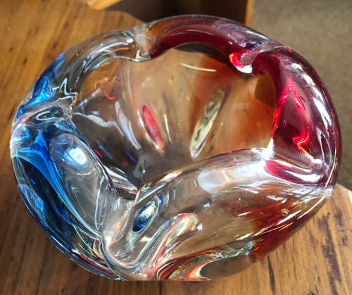 MURANO GLASS DEEP ASHTRAY