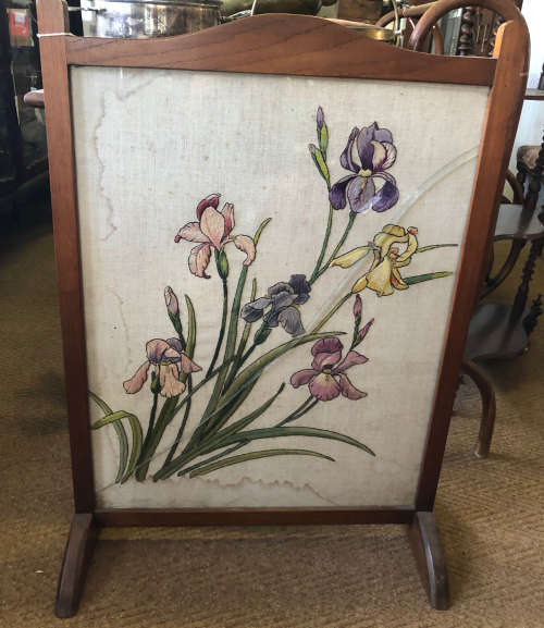 FIRESCREEN BURMESE TEAK