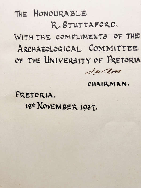 MAPUNGUBWE ANCIENT BANTU CIVILIZATION ON THE LIMPOPO BY LEO FOUCHE FIRST EDITION 1937