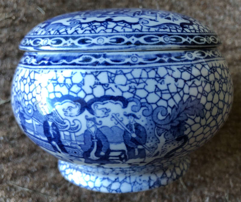 ADAMS CHINESE PATTERN BOWL
