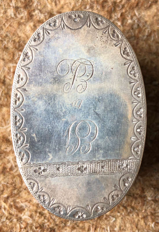 1798 HALLMARKED GEORGIAN SILVER SNUFF BOX
