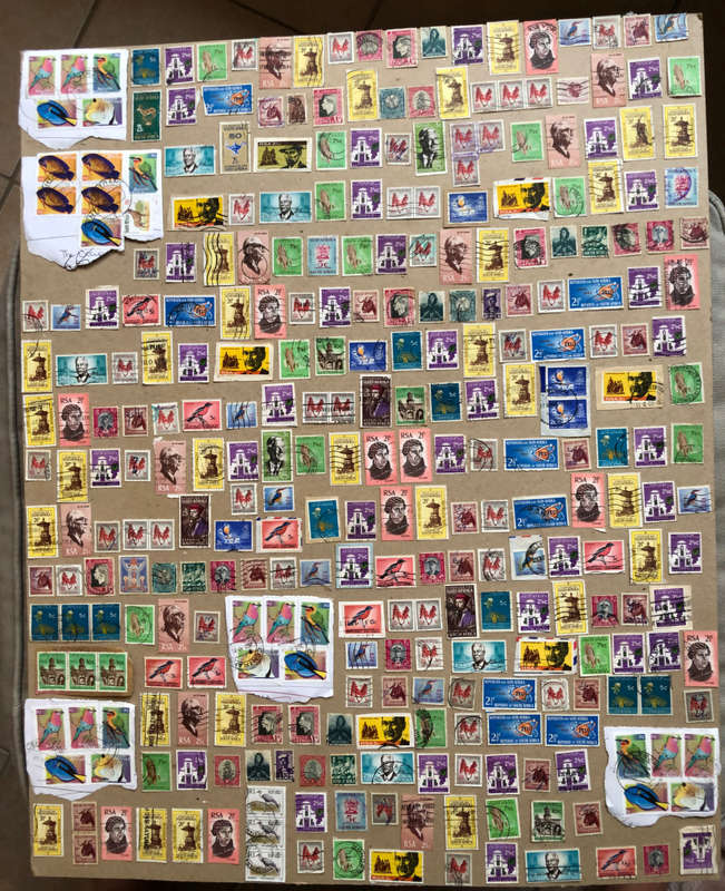 STAMPS SOUTH AFRICA COLLECTION OF OVER 300