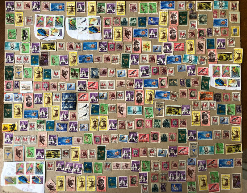 STAMPS SOUTH AFRICA COLLECTION OF OVER 300