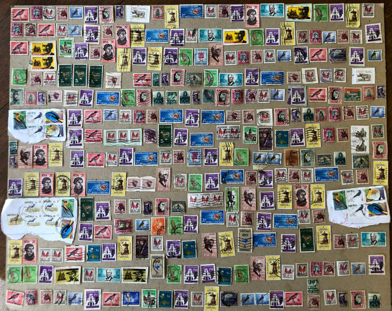 STAMPS SOUTH AFRICA COLLECTION OF OVER 300