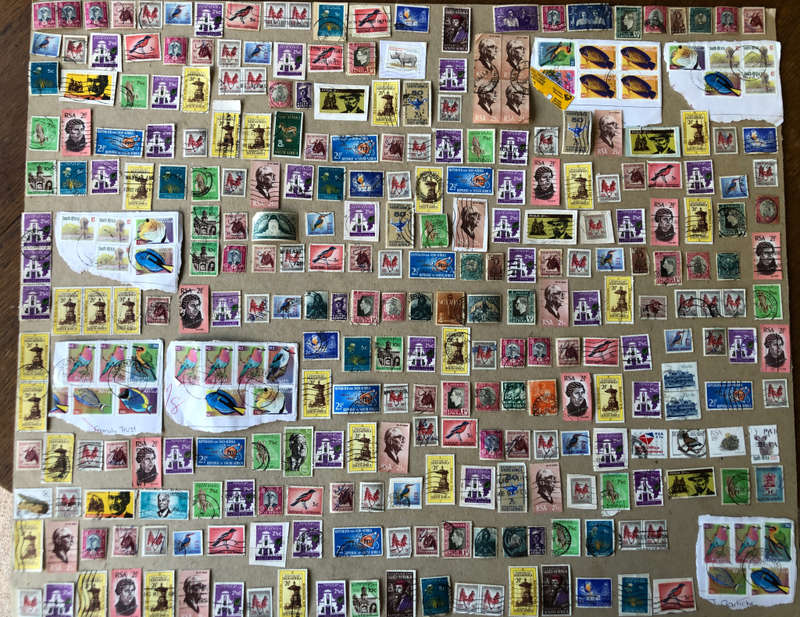 STAMPS SOUTH AFRICA COLLECTION OF OVER 300