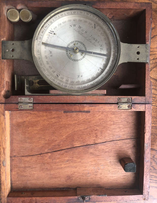 COMPASS SIGNED W & S JONES