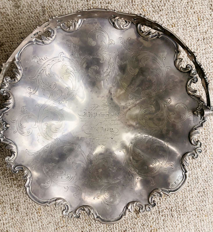SILVER FRUIT BOWL HALLMARKED