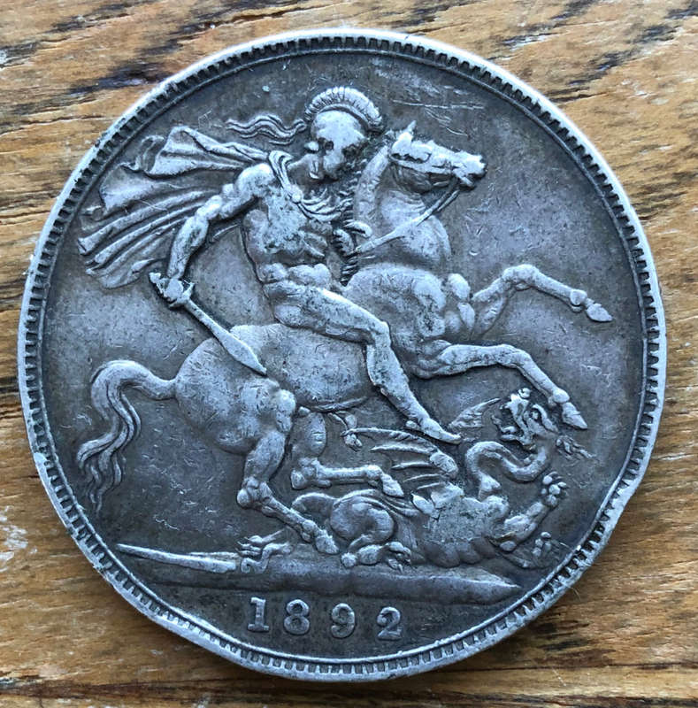 1892 BRITISH CROWN