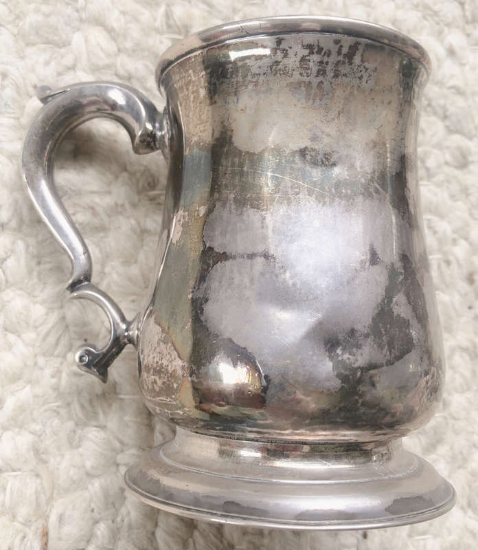 SILVER TANKARD GEORGE ll 1751