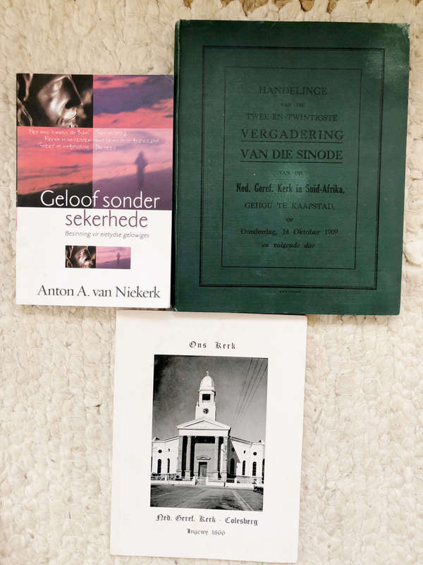 GELOOF SONDER SEKERHEDE, ONS KERK COLESBERG EN 22ste VERGADERING SINODE 1909