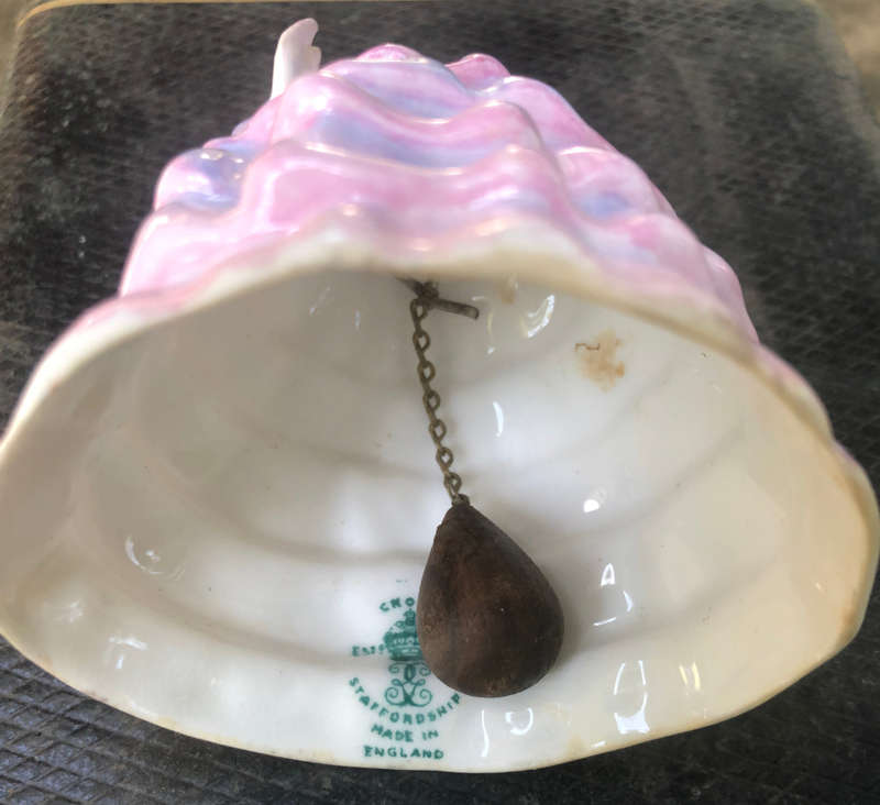 CROWN STAFFORDSHIRE CRINOLINE LADY BELL