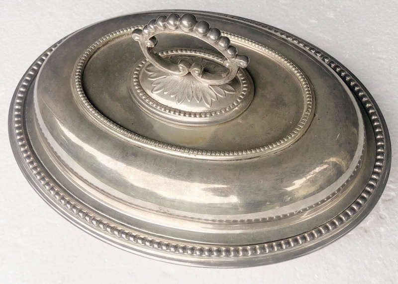 SILVER PLATED ENTREE DISH