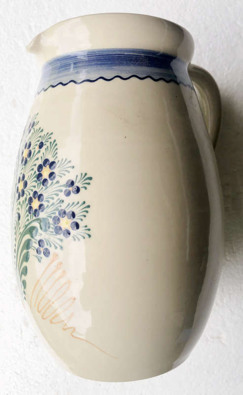 JUG PORCELAIN HAND PAINTED FROM GERMANY