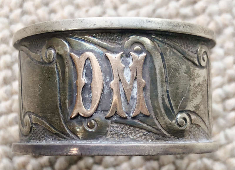 SILVER SERVIETTE RING HALLMARKED 1905