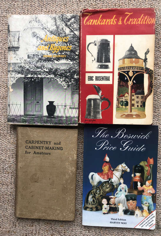 ANTIQUES AND COLLECTABLES BOOKS COLLECTION OF 4 BOOKS
