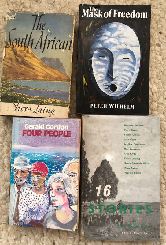 FOUR PEOPLE BY GERALD GORDON, THE MASK OF FREEDOM BY PETER WILHELM AND 2 OTHER BOOKS