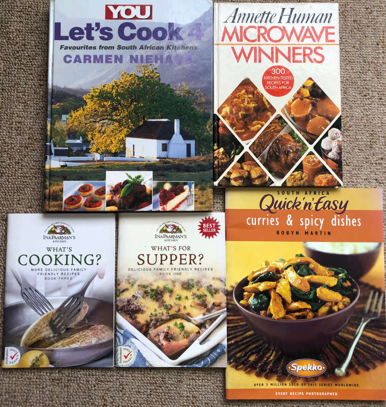 LET`S COOK 4 BY C NIEHAUS, MICROWAVE WINNERS BY A HUMAN AND 3 OTHER COOKING BOOKS