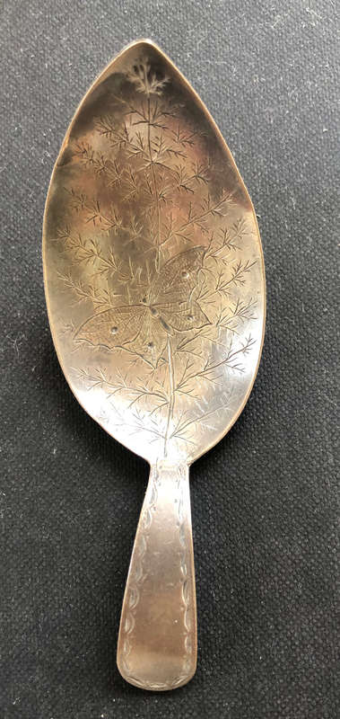 SILVER GEORGE lll CADDY SPOON HALLMARKED 1812