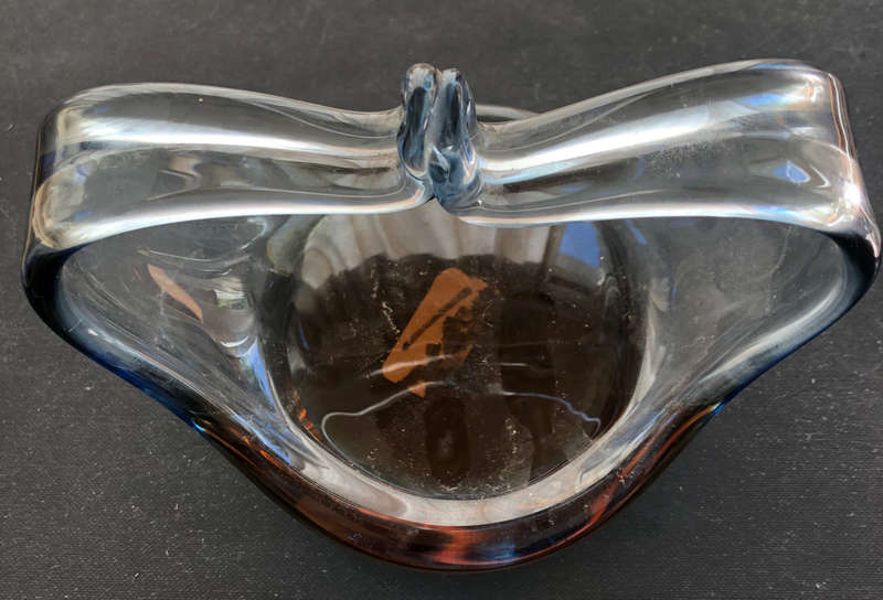 BOHEMIAN GLASS SWEET DISH