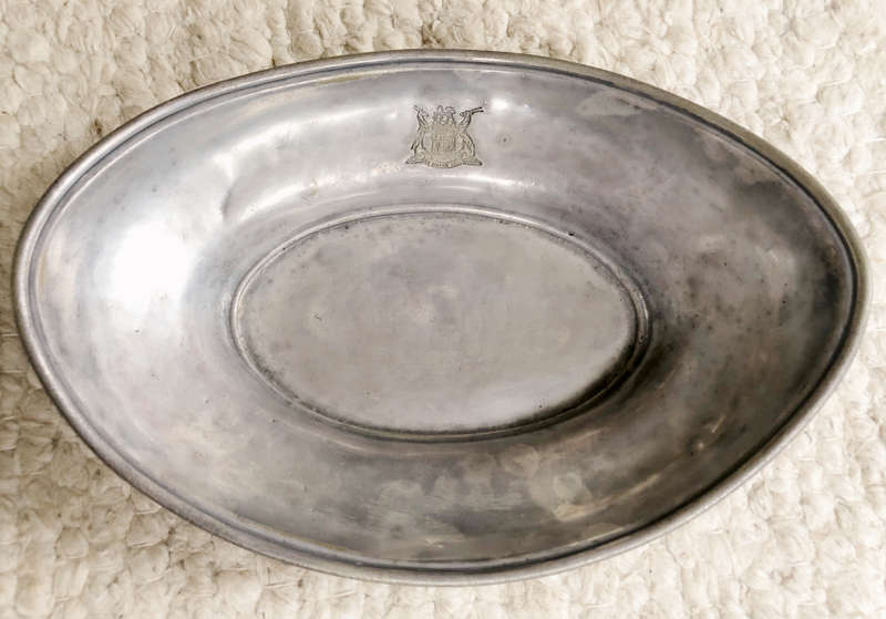 SAR/SAS SILVER PLATED BREAD DISH CIRCA 1910-1930