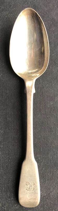 SILVER TEASPOON WILLIAM IV HALLMARKED 1831