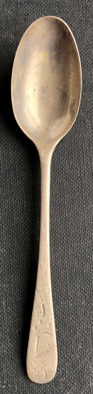 SILVER TEASPOON HALLMARKED 1904