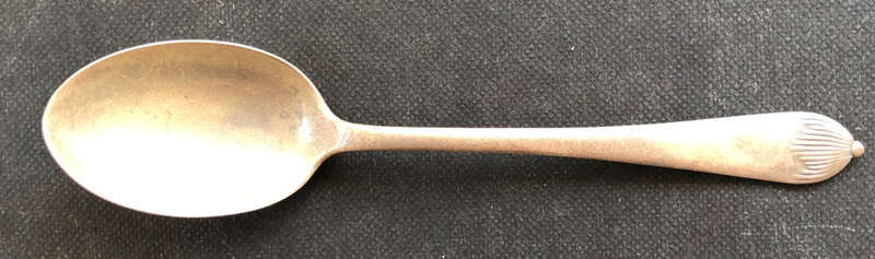 SILVER TEASPOON HALLMARKED 1908