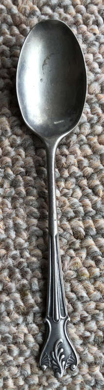 SILVER TEASPOON HALLMARKED 1907
