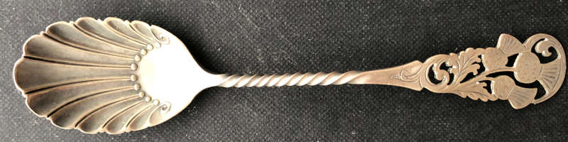 SILVER JAM SPOON HALLMARKED 1903