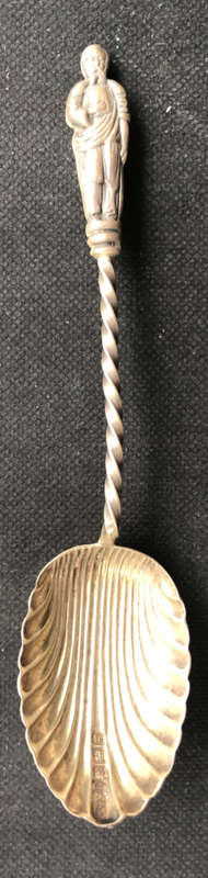 SILVER APOSTLE TEASPOON HALLMARKED 1906