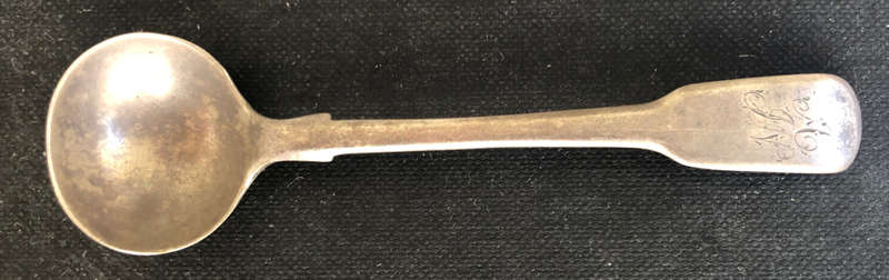 SILVER SAUCE LADLE HALLMARKED 1821