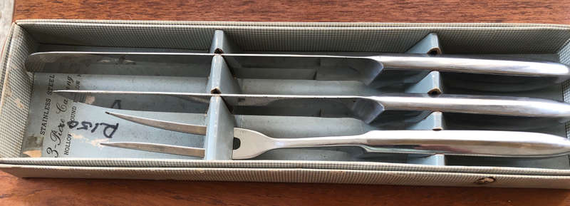 CARVING SET STAINLESS STEEL 3 PIECE