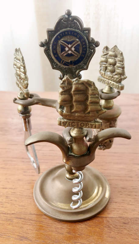 BOTTLE OPENER & CORKSCREW BAR SET STIRLING UNION CASTLE LINE HMS VICTORY OPENERS